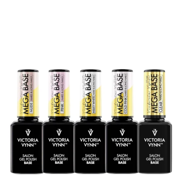 Victoria Vynn Gel Polish Mega Base 5 Shades Set 15ml